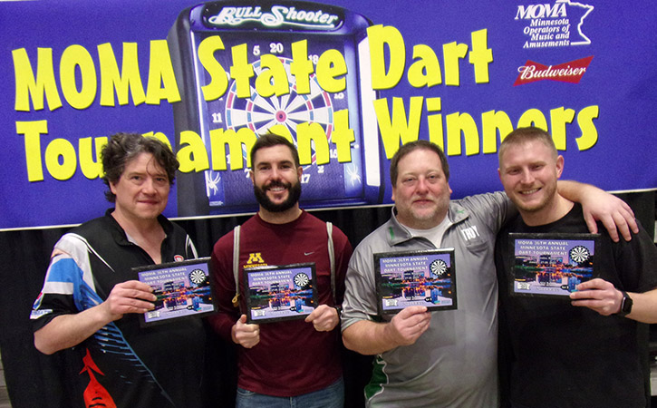 36th Annual MOMA State Dart Tournament Winners