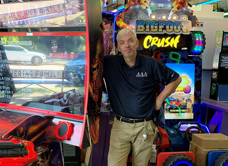 AAA Amusement Route Offering Arcade Games, Jukeboxes, and ATMs