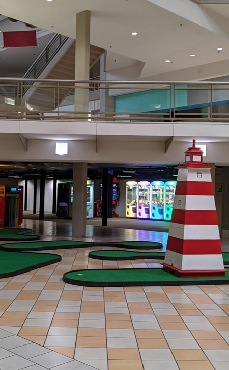 Arcade Games Mini Golf Burnsville Center Food Court Area