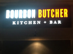 Bourbon Butcher sign