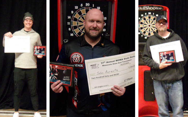 Canterbury Park Hosts MOMA State Dart Tournament Winners Singles