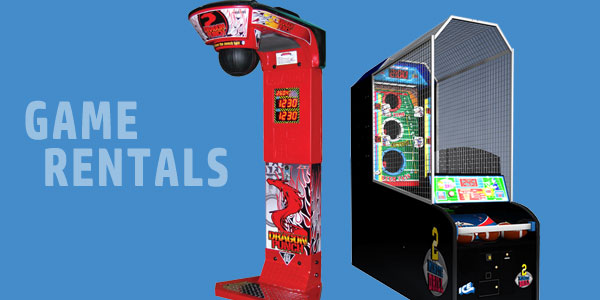 Dragon Punch and 2 Minute Drill Arcade Game Rentals