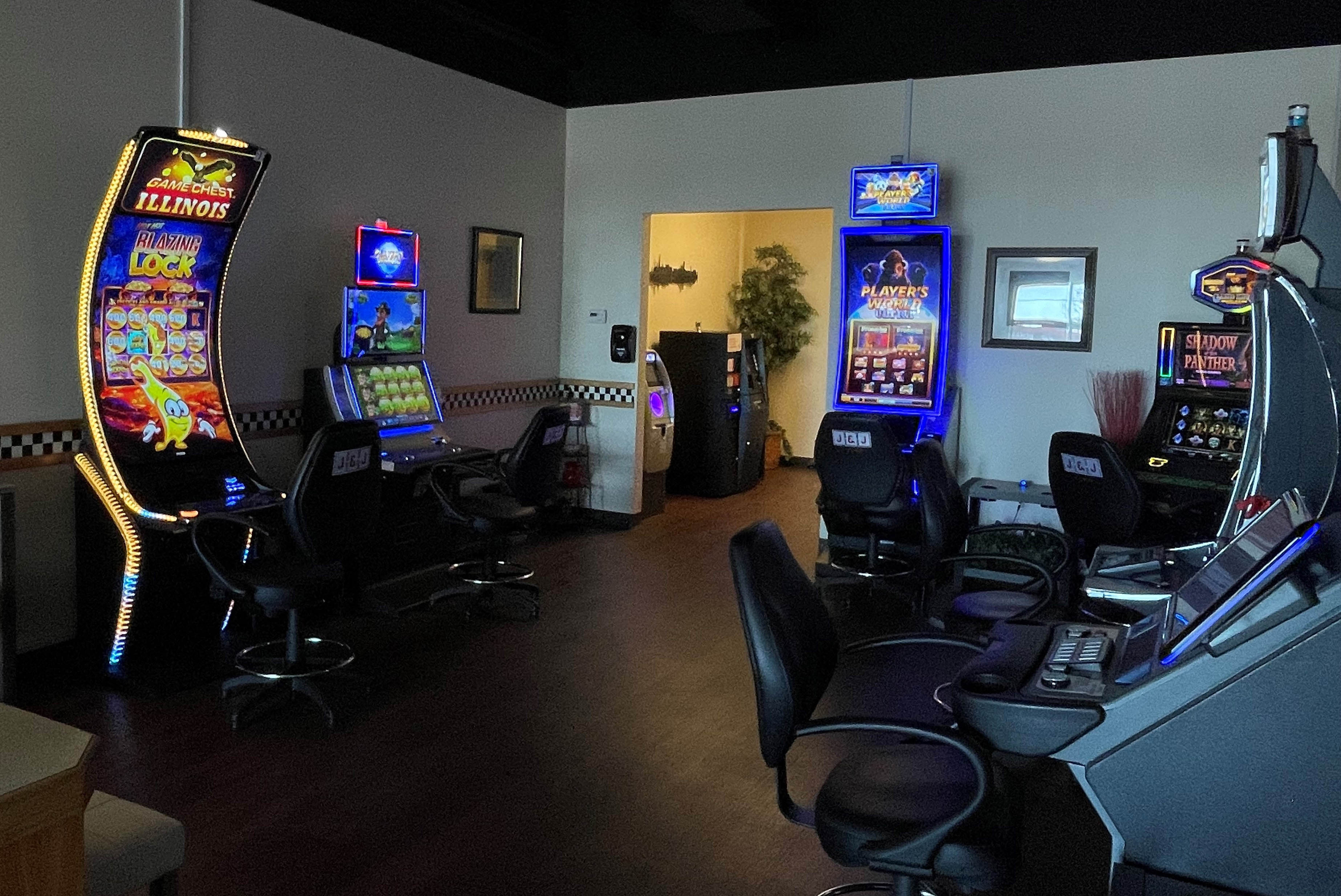 Elsie's Place gaming cafe in Waukegan, Illlinois