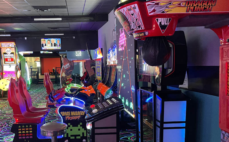 Expanded Arcade Room Shakopee Bowl Games