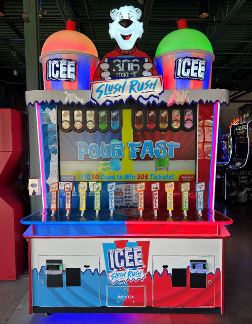 ICEE Slush Rush at Valleyfair's Hi-Test Arcade