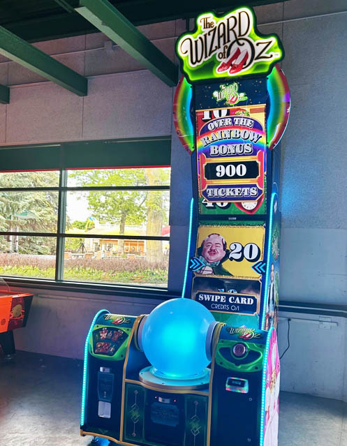 Hi-Test Arcade At Valleyfair Has New Games for the 2025 Season like Wizard of Oz