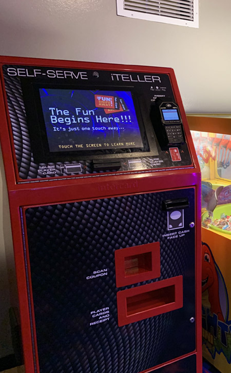 Lakeville Hotel Arcade Intercard Kiosk