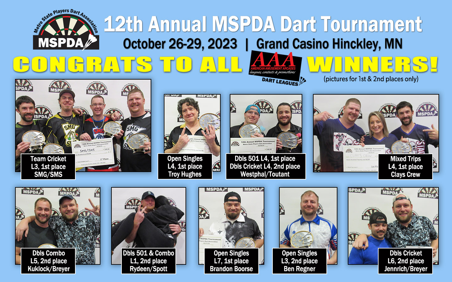 MSPDA 2023 AAA Winners