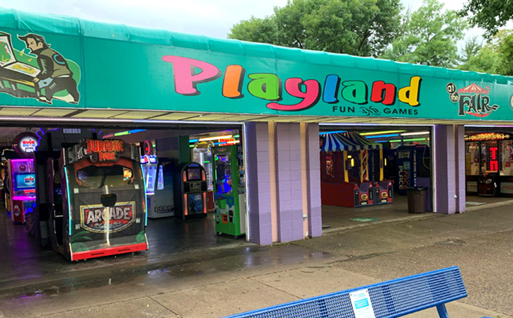 Playland Arcade MN State Fair 2021