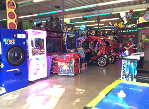 Games at Playland Arcade