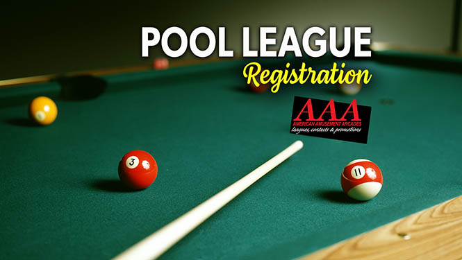 Pool League Registration AAA