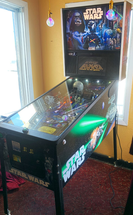 Sandy's Tavern pinball