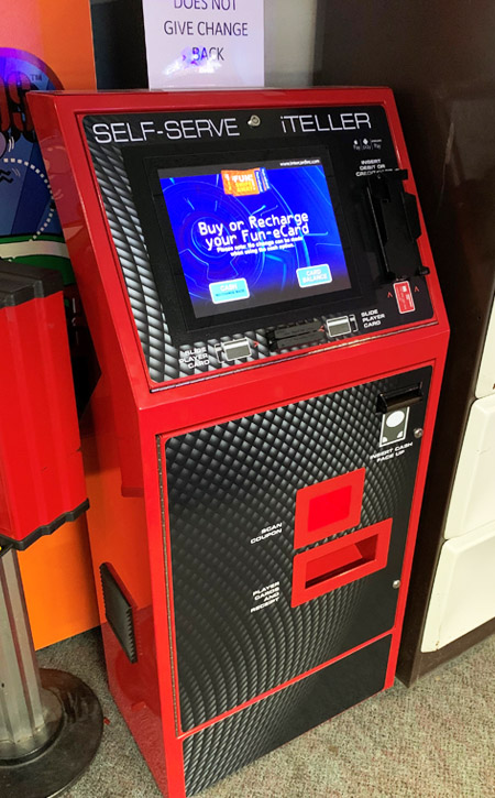 Shakopee Bowl Arcade Intercard Kiosk