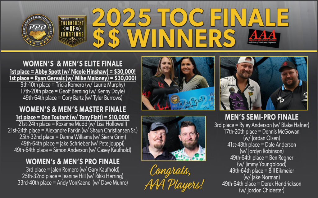 2025 TOC Finale Winners from AAA!