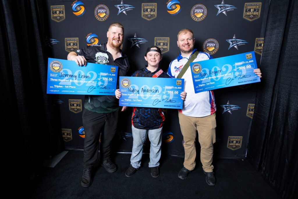 AAA Triples winners from the 2025 TOC