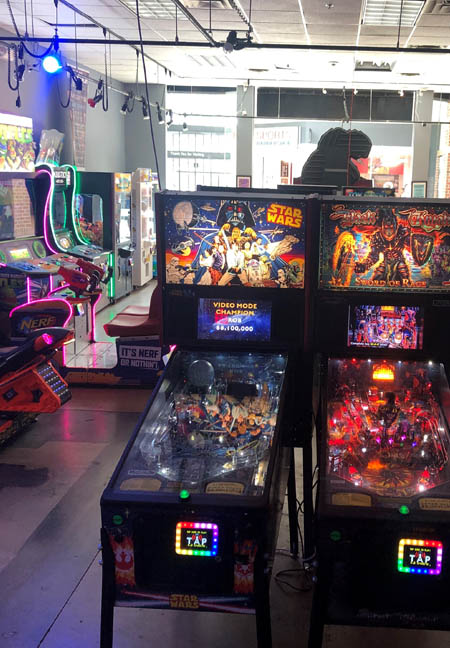 Updated Arcade At Rochester Mall Goes Cashless Pinballs