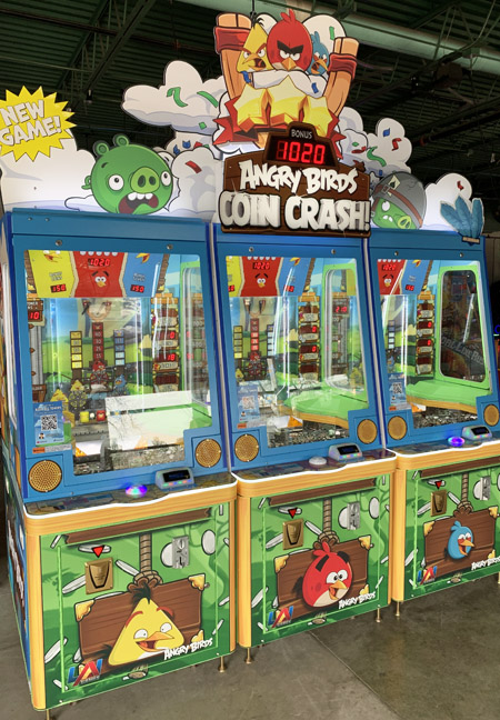 Valleyfair Arcade Angry Birds Coin Crash