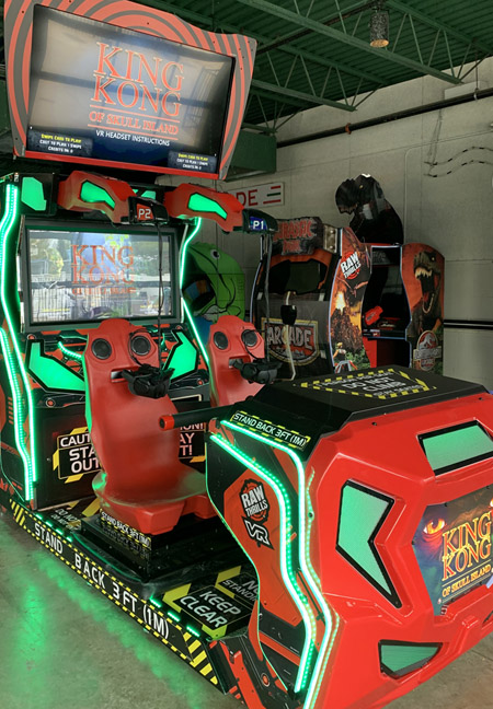 Valleyfair Arcade King Kong of Skull Island Virtual Reality