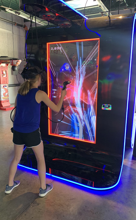 Valleyfair New Arcade Game 2021 Beat Saber