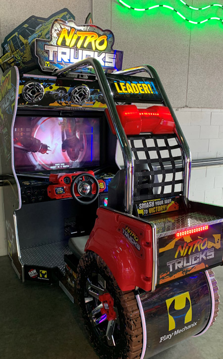 Valleyfair New Arcade Games 2021 Nitro Trucks