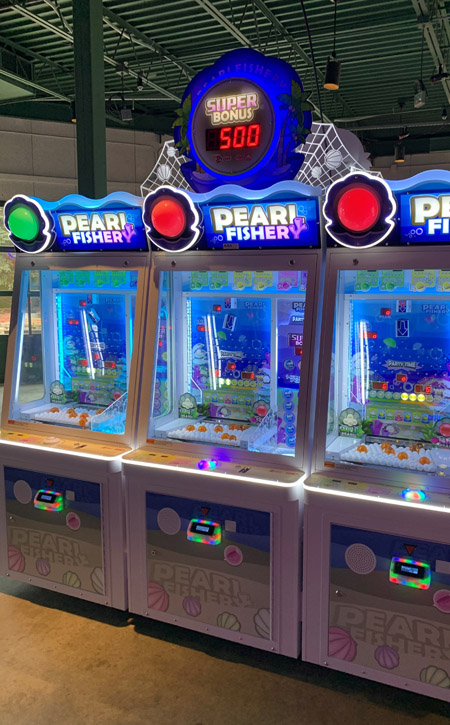 Valleyfair New Arcade Games 2021 Pearl Fishery