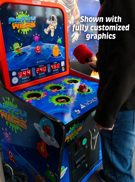 Whac-A-Mole Rental with Fully Customized Graphics